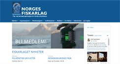 Desktop Screenshot of fiskarlaget.no
